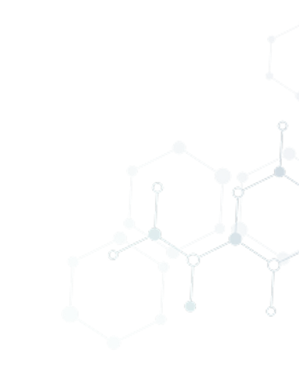 Molecular structure pattern representing drug safety science